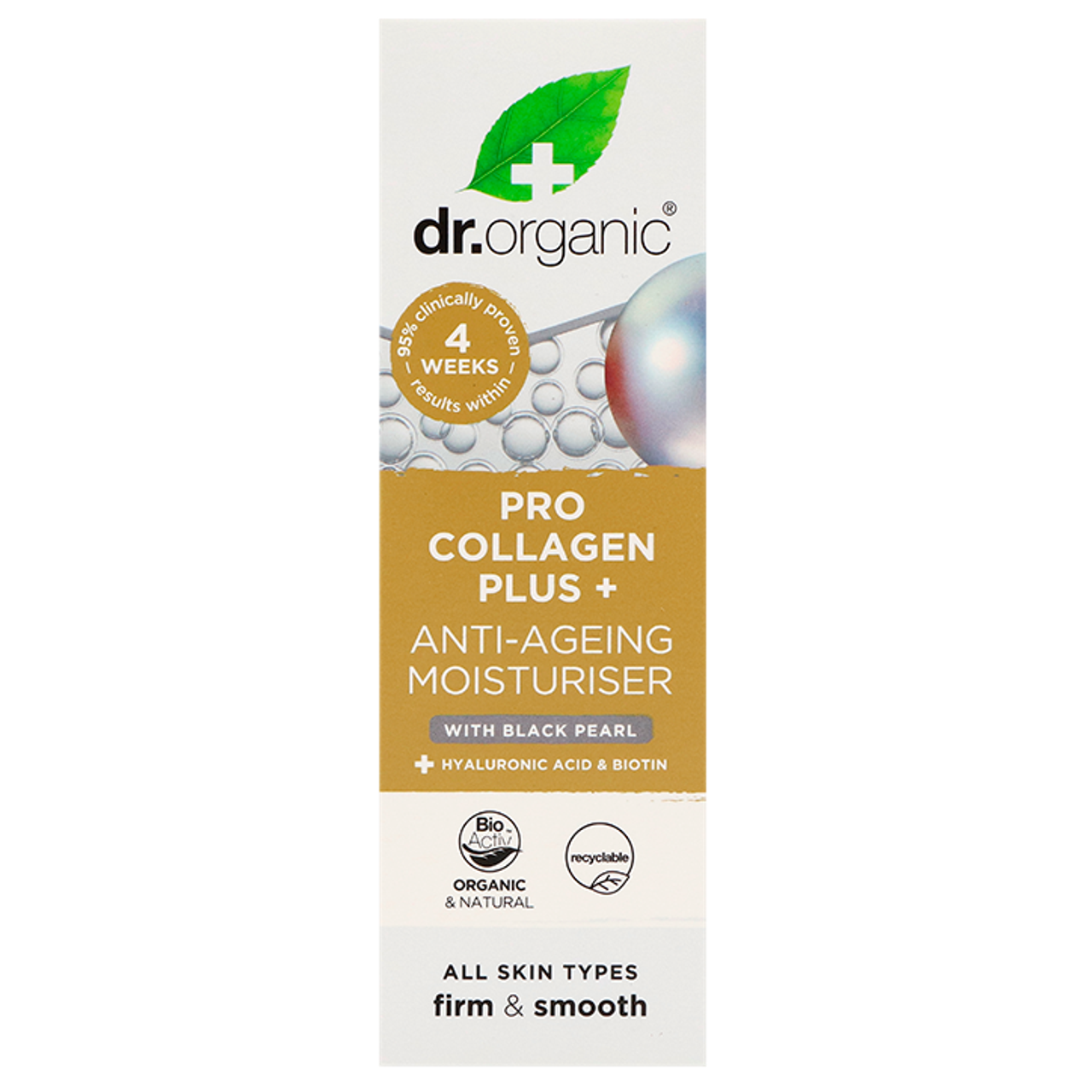 Dr. Organic Anti-Aging Moisturiser Black Pearl - 50ml