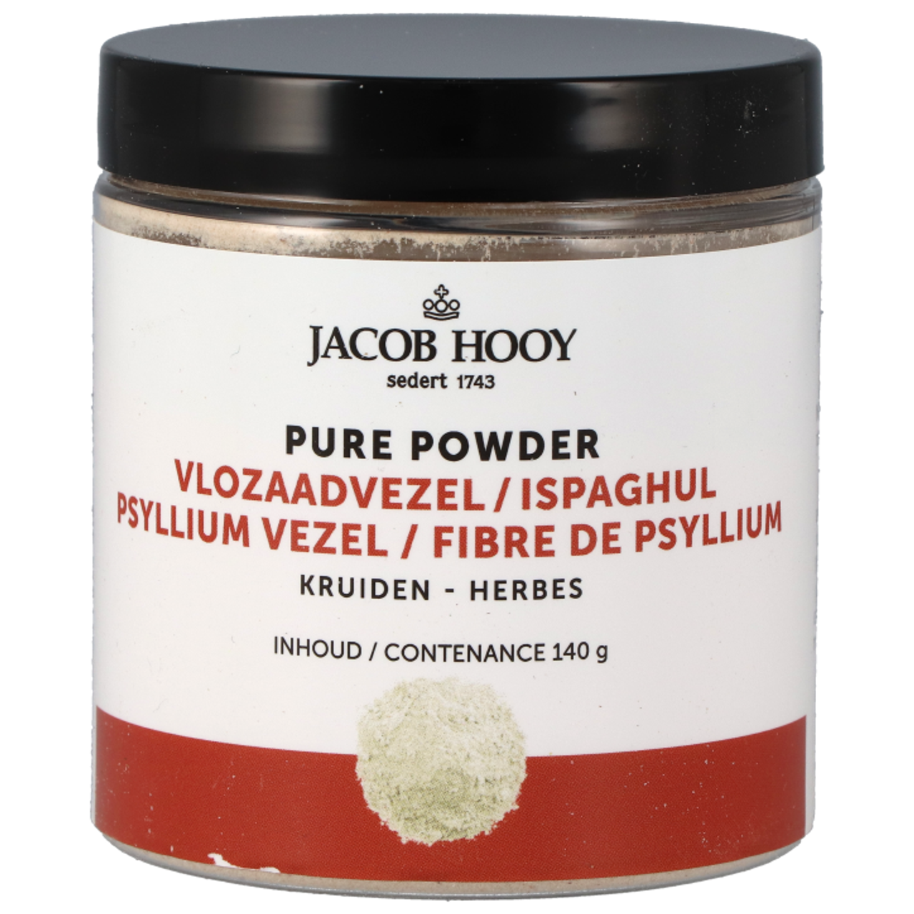 Jacob Hooy Vlozaad Poeder (140gr)