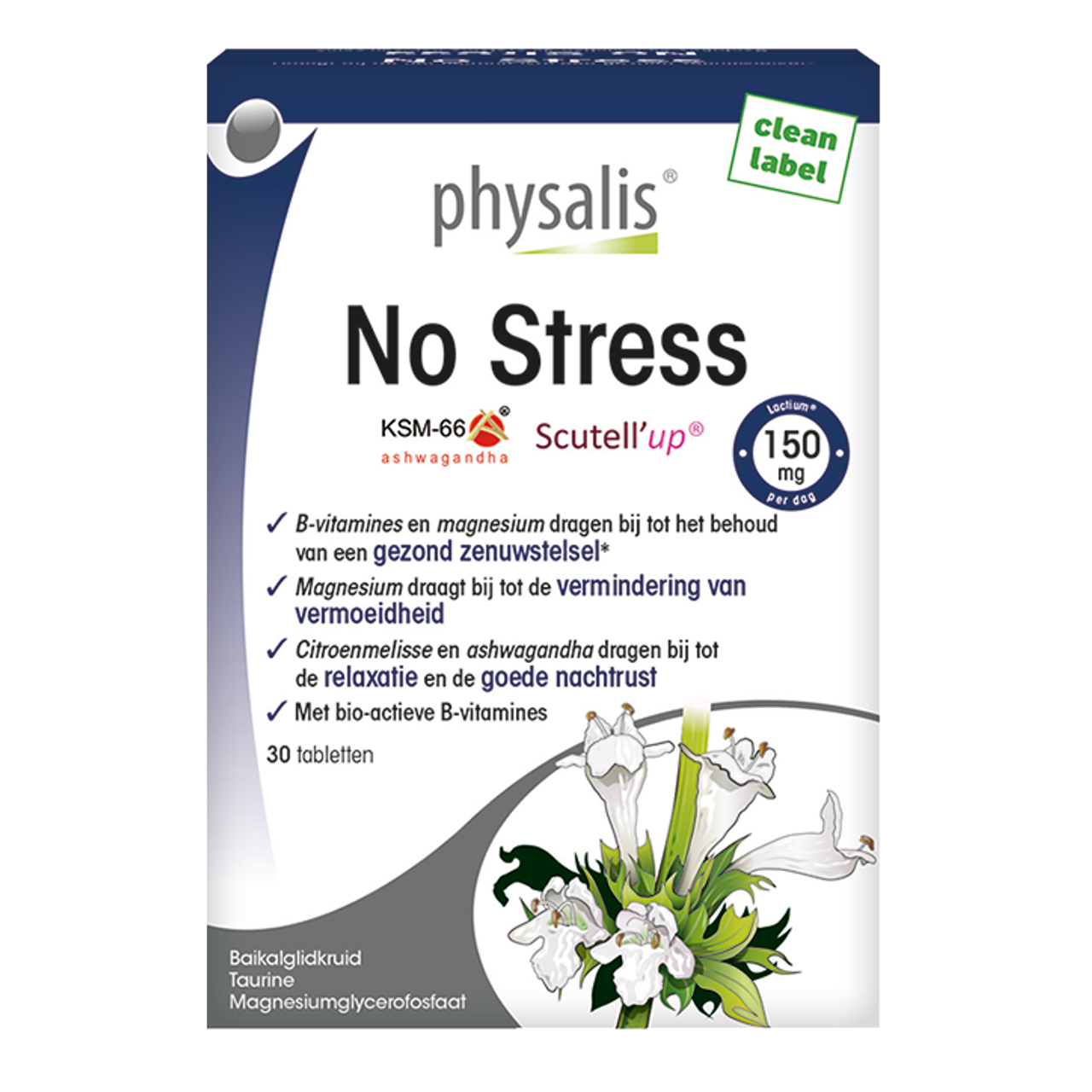 Physalis No Stress - 30 tabletten