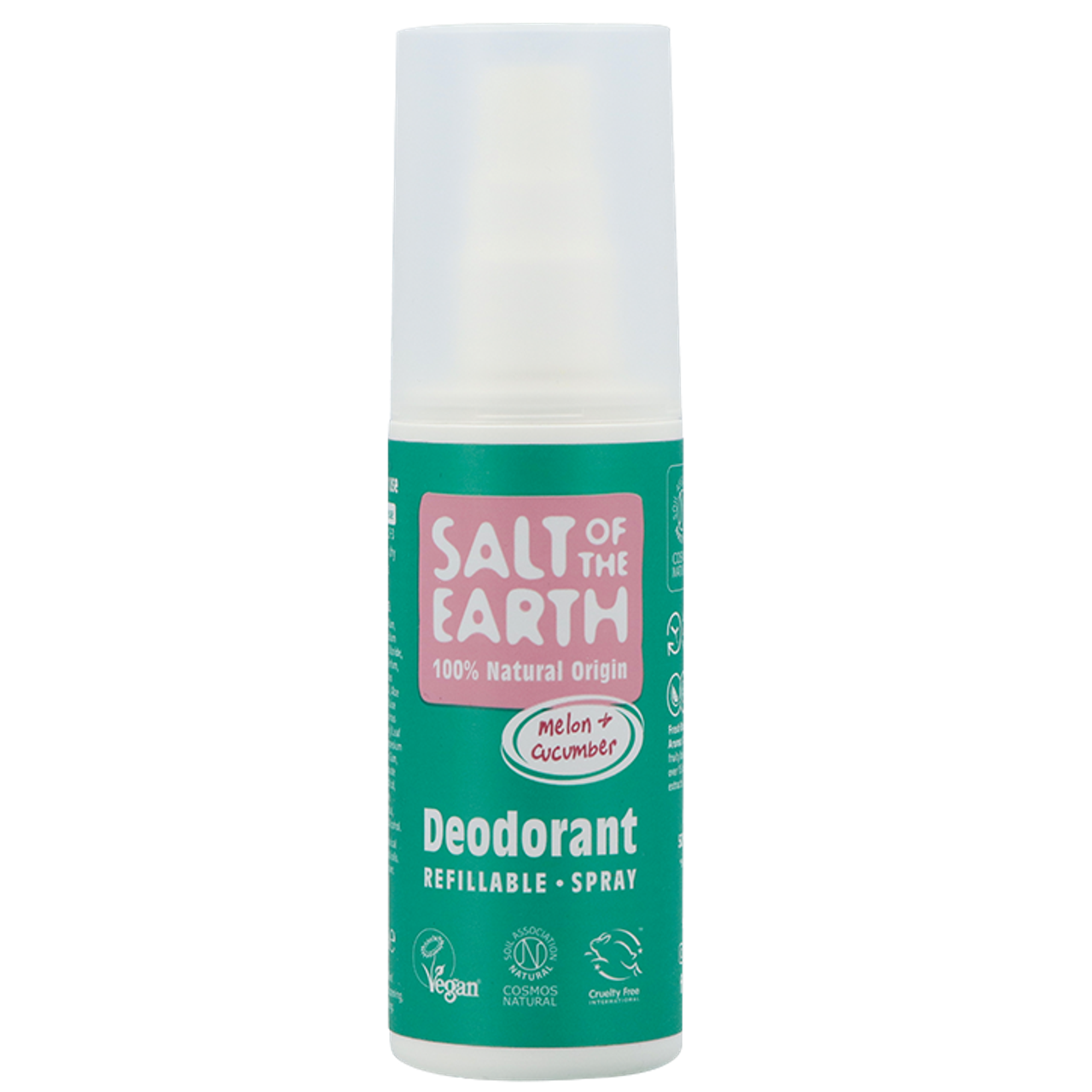 Salt of the Earth Melon & Cucumber Natural Deodorant Spray - 100ml