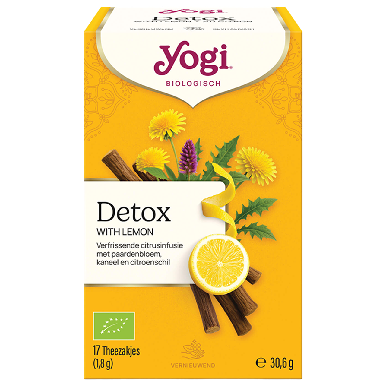Yogi Tea Detox Lemon BIO - 18 theezakjes