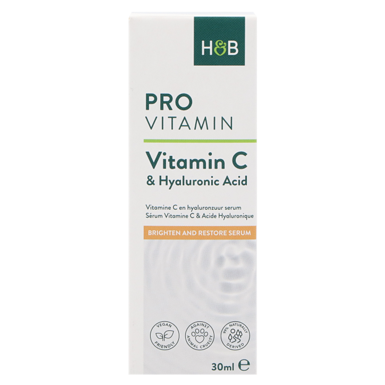 Holland & Barrett Vitamin C + Hyaluronic Acid Serum - 30ml