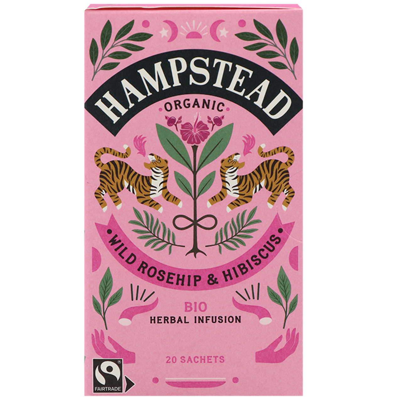 Hampstead Tea Rozenbottel & Hibiscus - 20 theezakjes