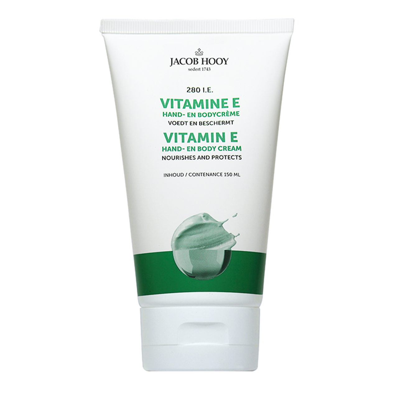 Jacob Hooy Vitamine E Handcrème - 150ml
