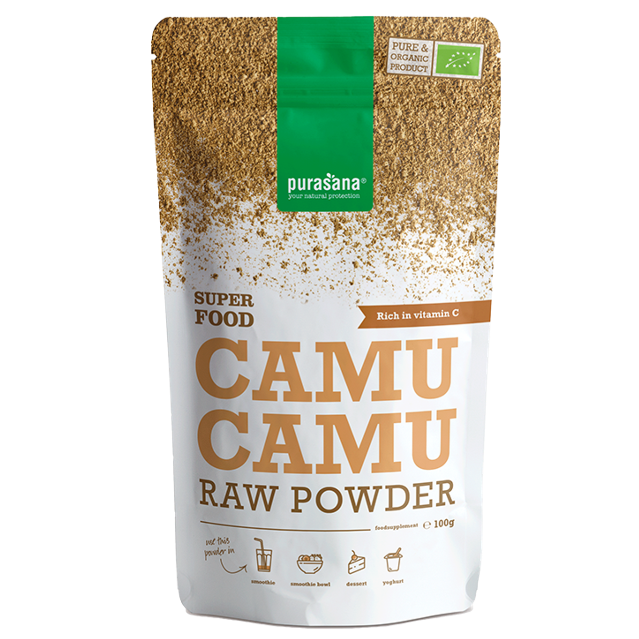 Purasana Raw Camu Camu Poeder BIO - 100g