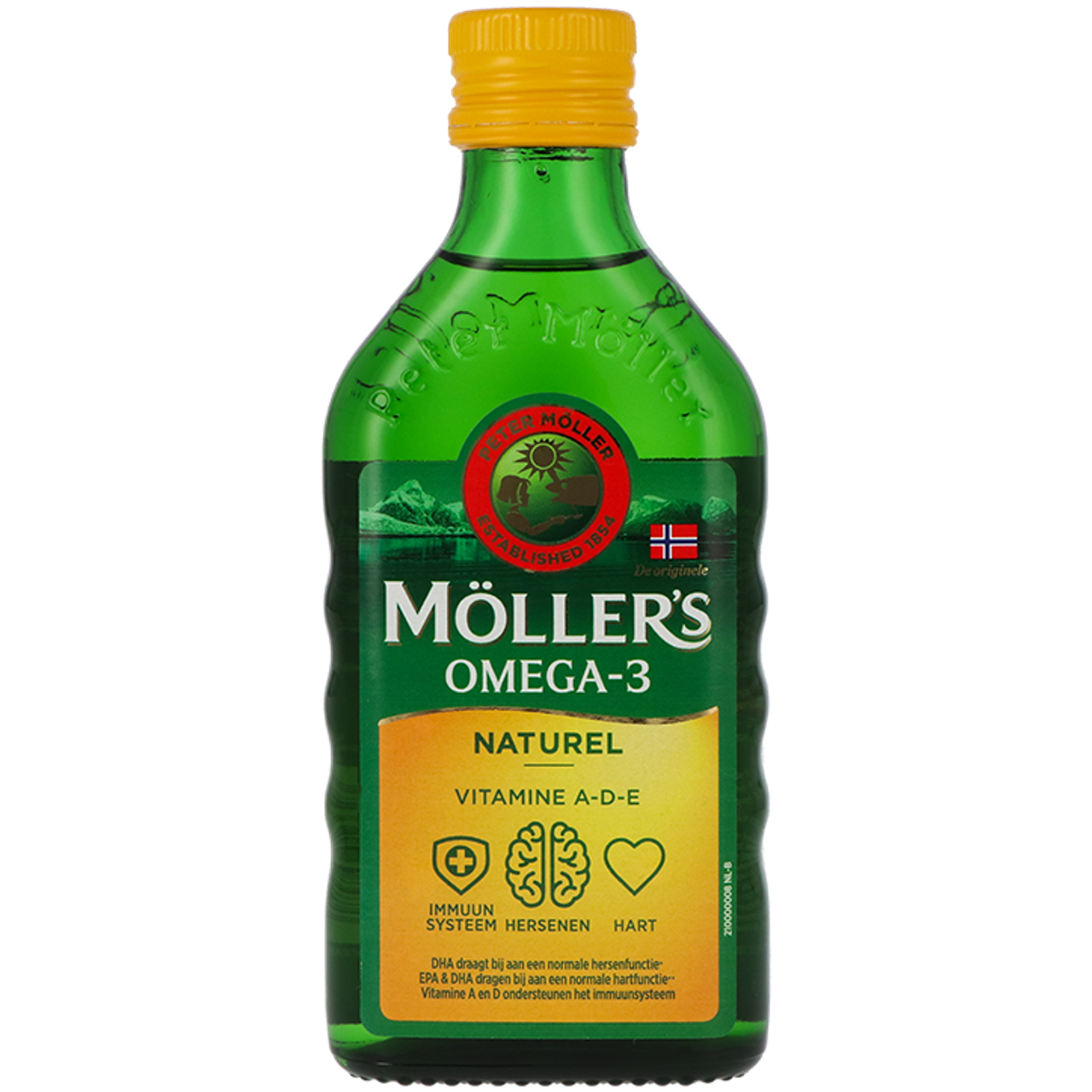 Möller's Omega-3 Levertraan Naturel - 250 ml