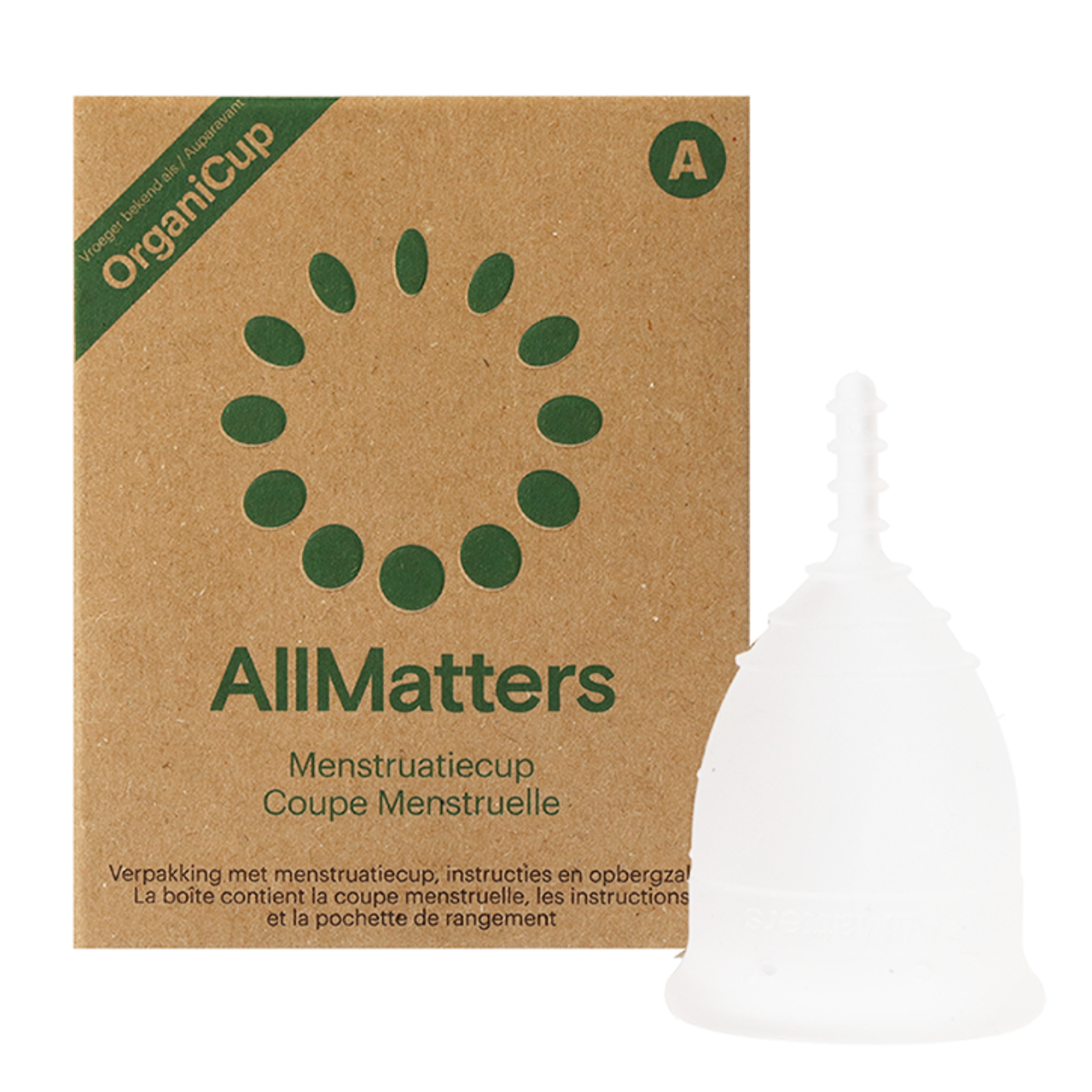 AllMatters (OrganiCup) Menstruatiecup - Maat A