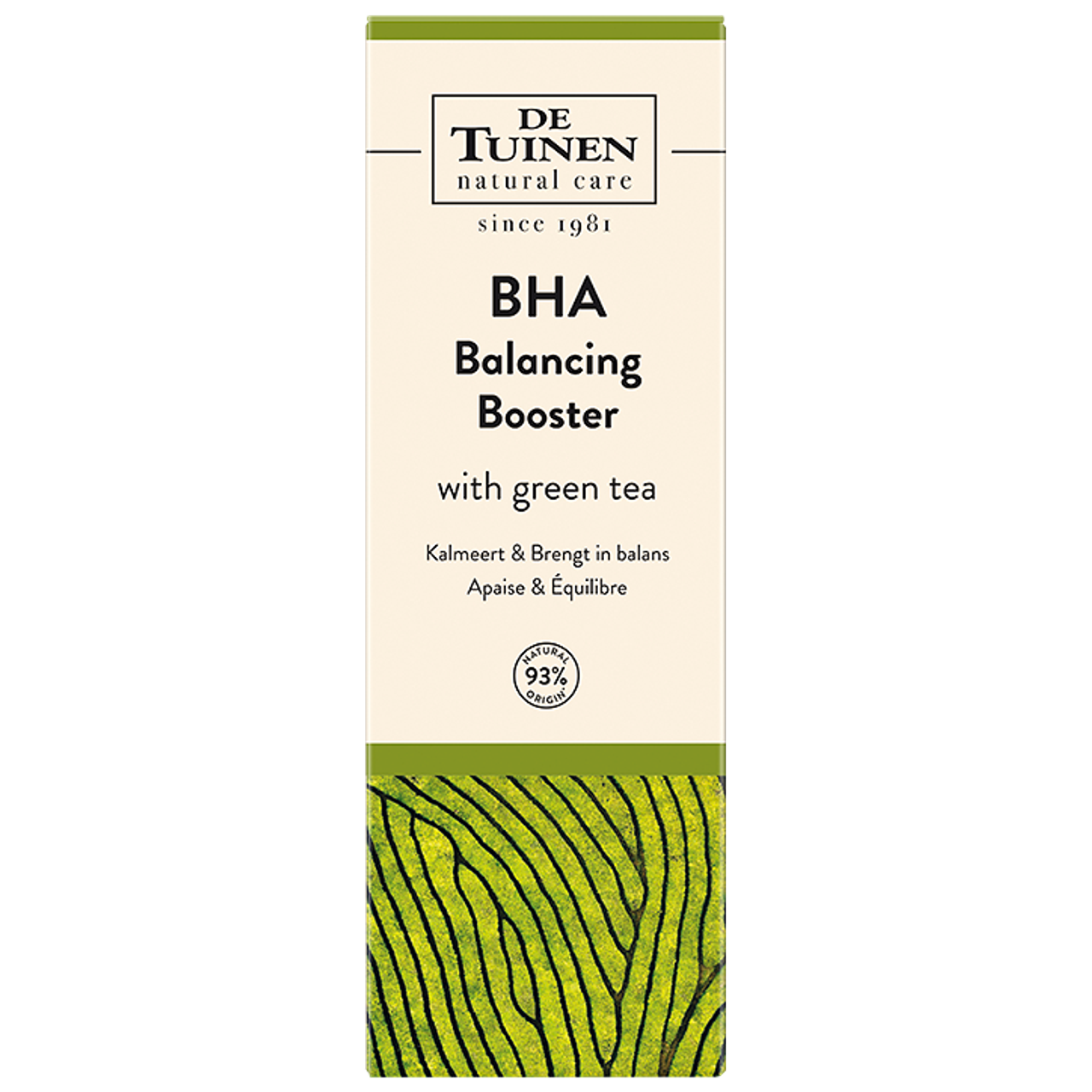 De Tuinen BHA Balancing Skinbooster met Groene Thee - 30 ml
