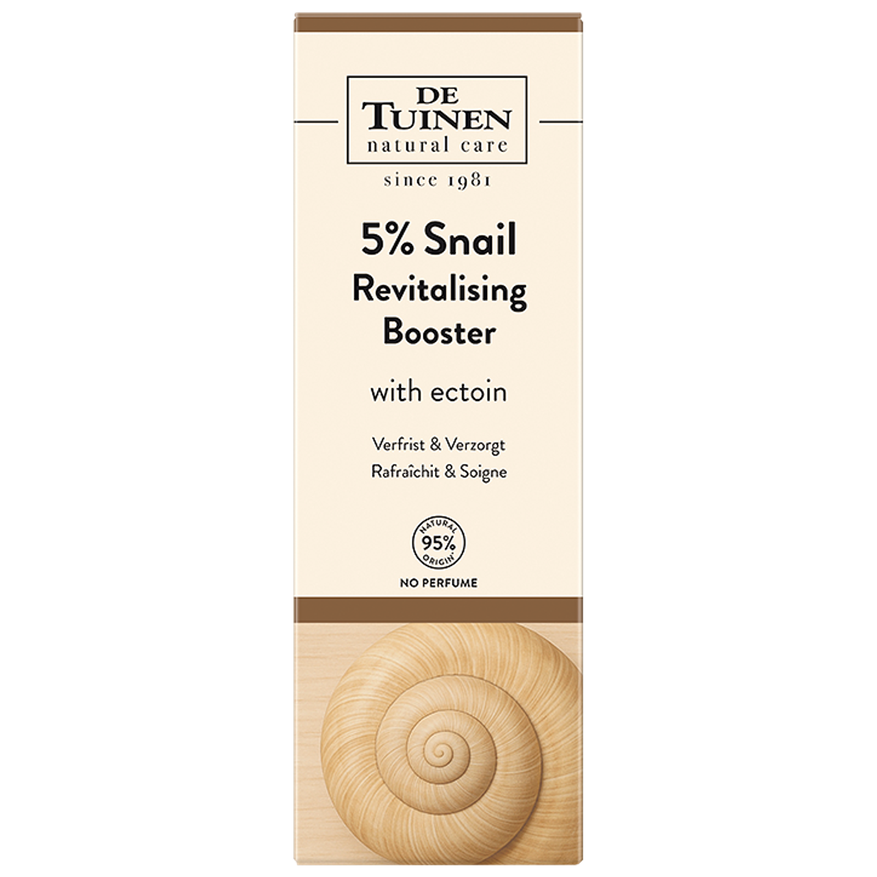 De Tuinen 5% Snail Revitalising Skinbooster met Ectoin - 30 ml