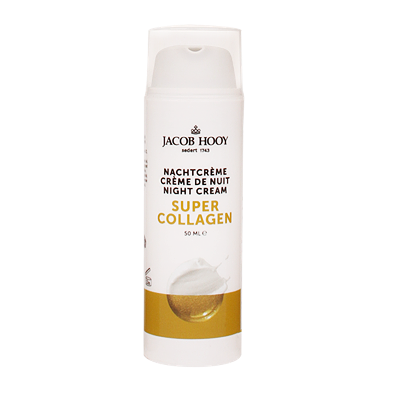 Jacob Hooy Super Collageen Nachtcrème - 50ml