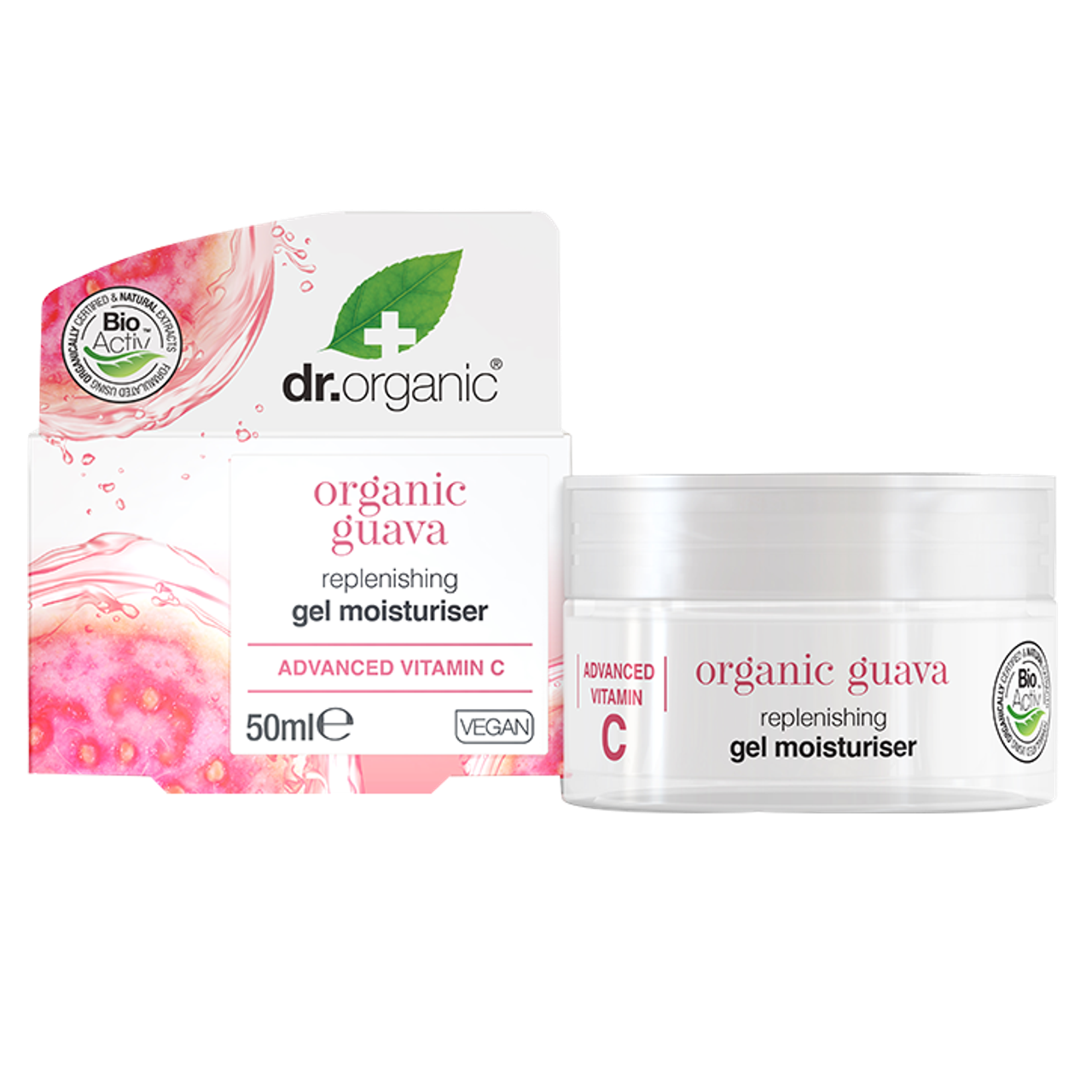 Dr. Organic Guava Gel Moisturiser - 50ml