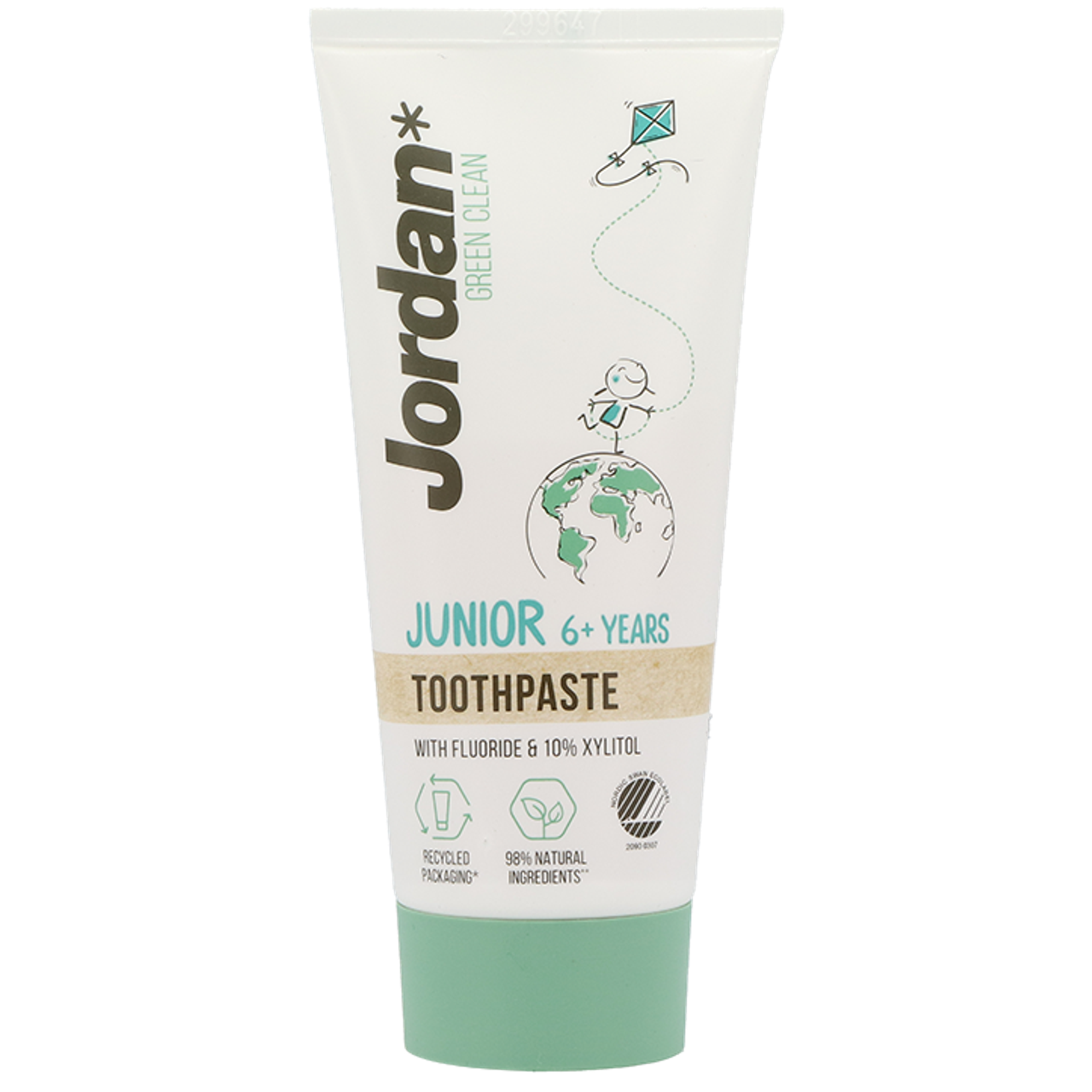 Jordan Green Clean Tandpasta Junior - 50ml