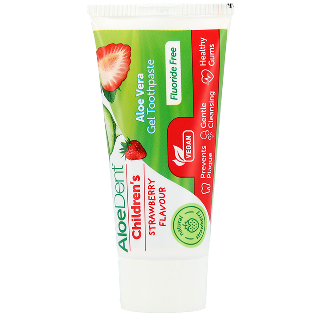 Aloe Dent Tandpasta Kinderen Aardbei - 50ml