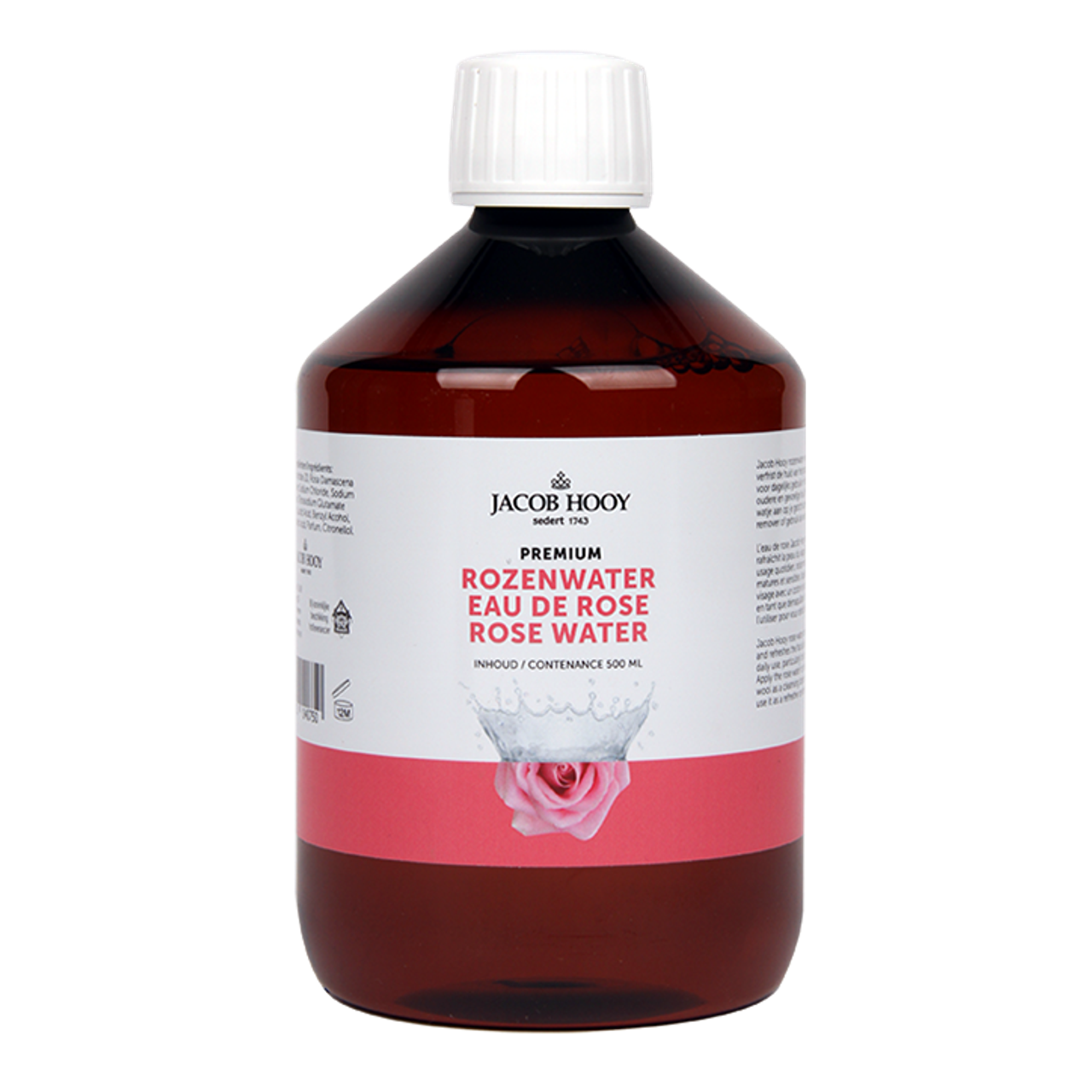 Jacob Hooy Rozenwater - 500ml
