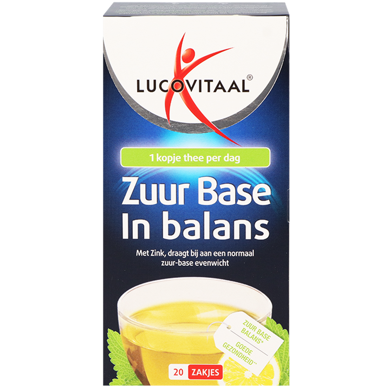 Lucovitaal Zuur Base Thee - 20 theezakjes