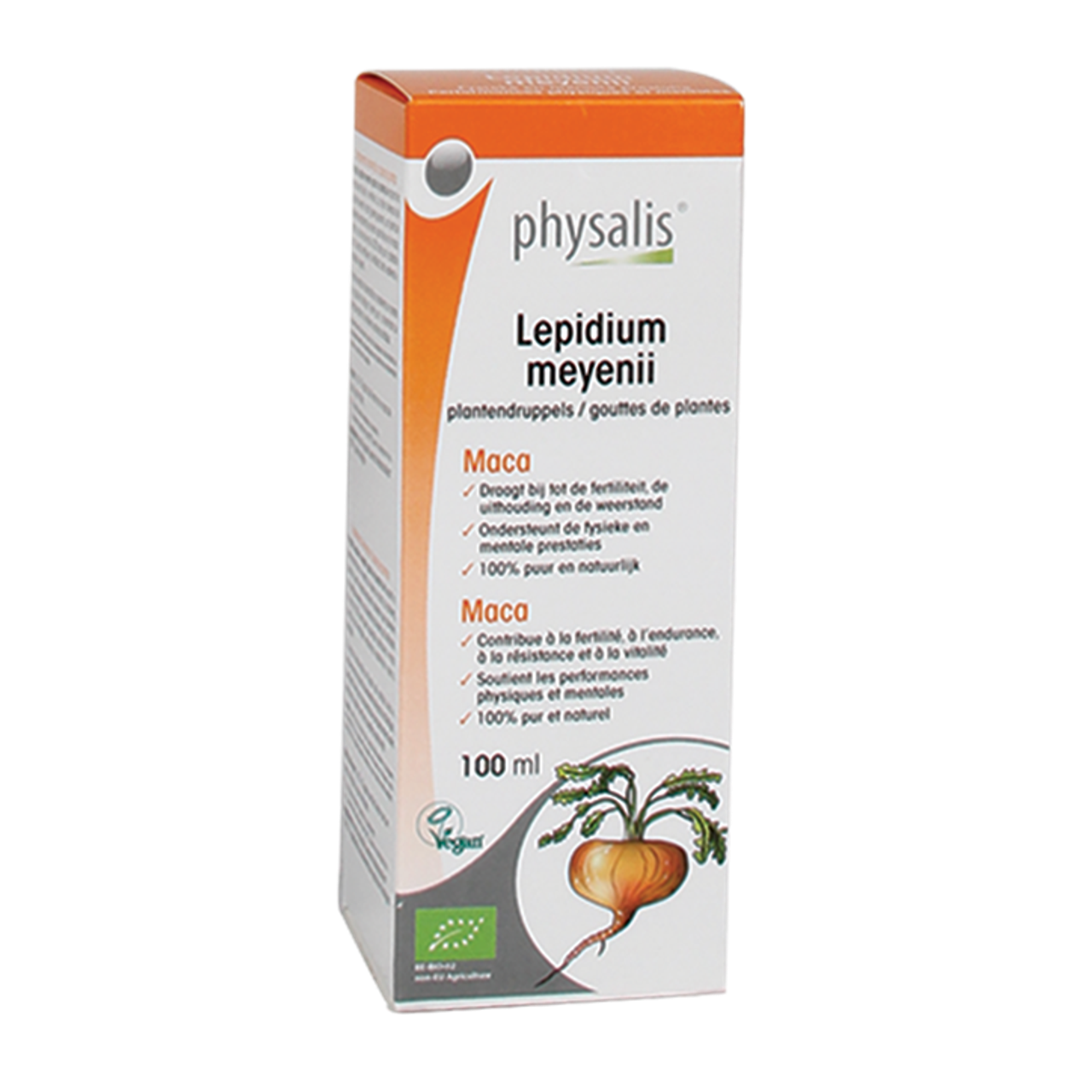 Physalis Maca Druppels Bio (100ml)