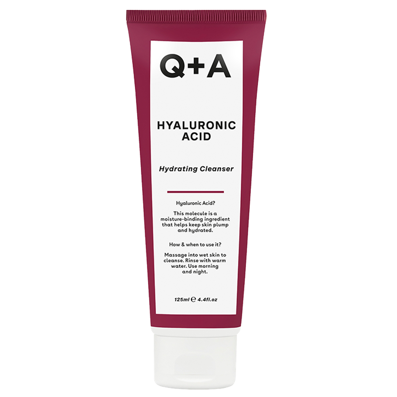 Q+A Hyaluronic Acid Gel Cleanser - 125ml