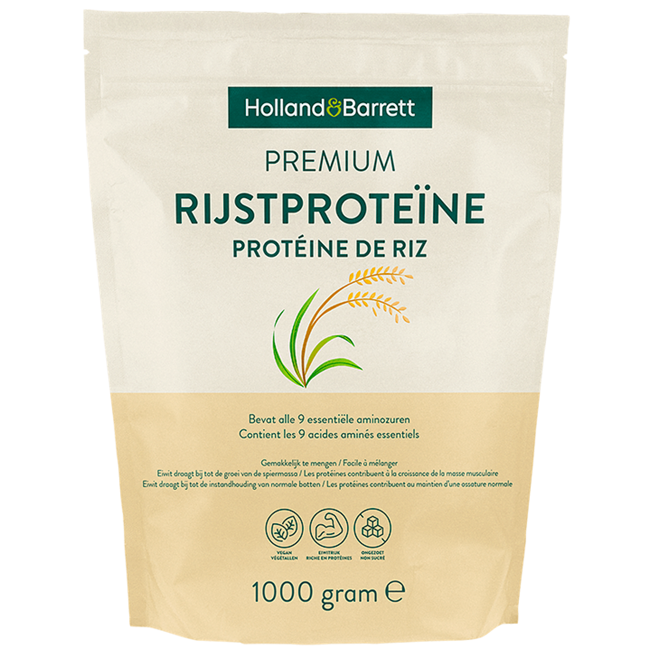 Holland & Barrett Premium Rijstproteïne Poeder - 1kg