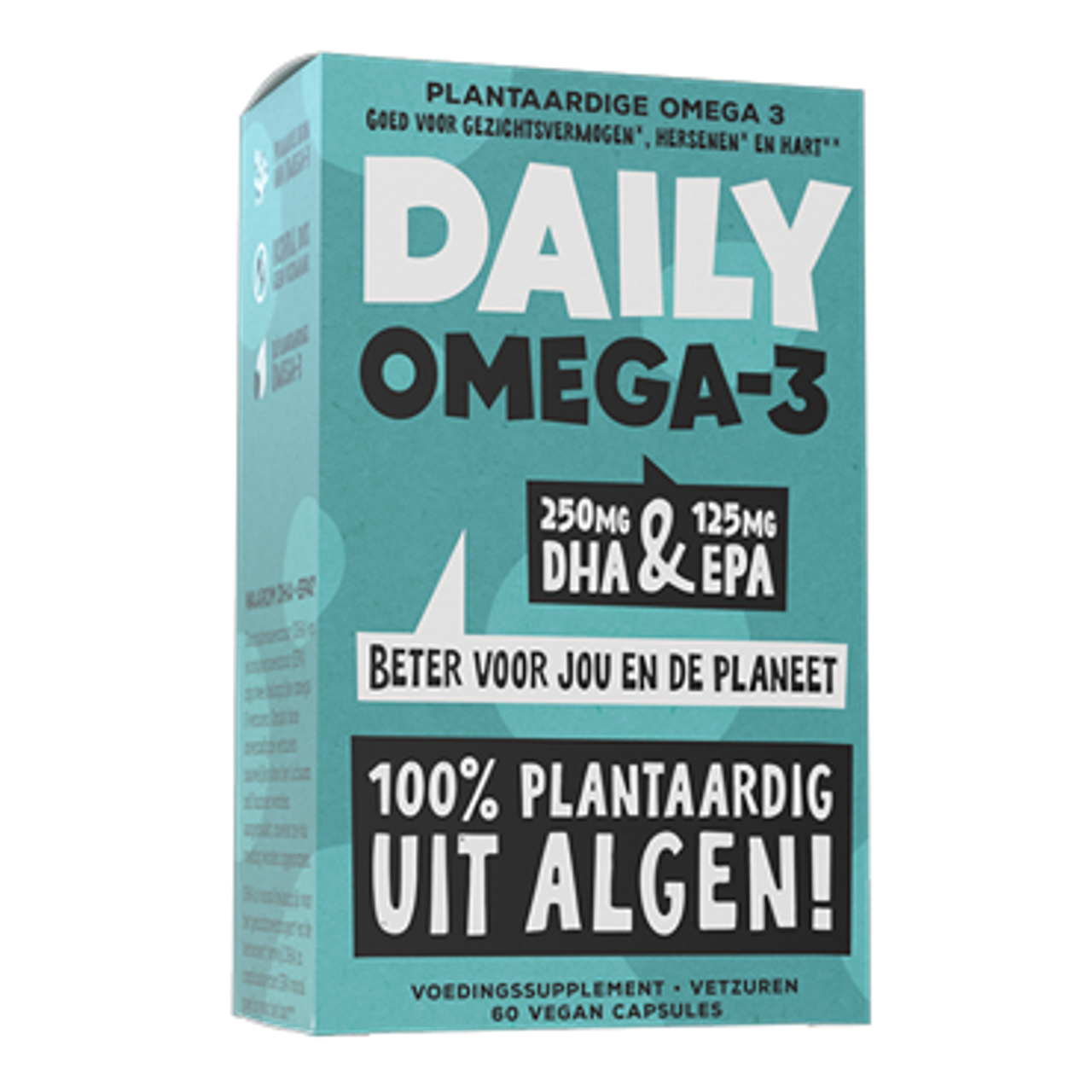 Daily Supplements Vegan Omega-3 met DHA en EPA - 60 capsules