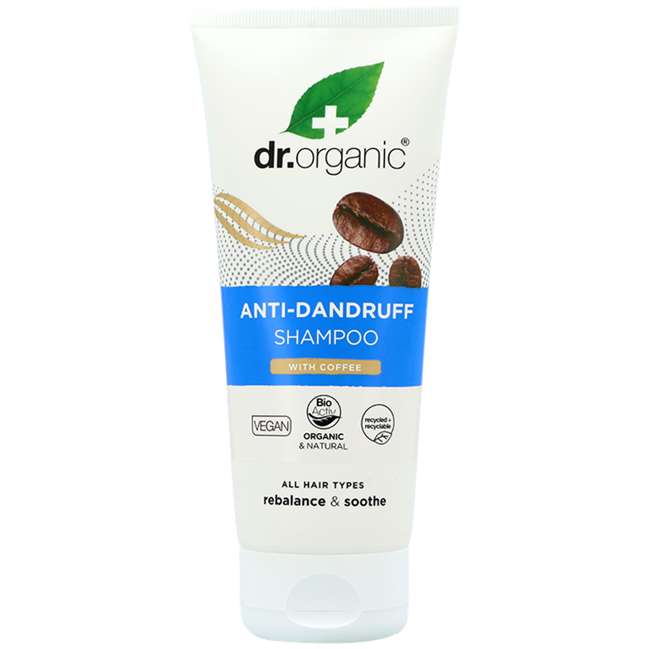 Dr. Organic Anti-Roos Shampoo met Koffie - 200ml
