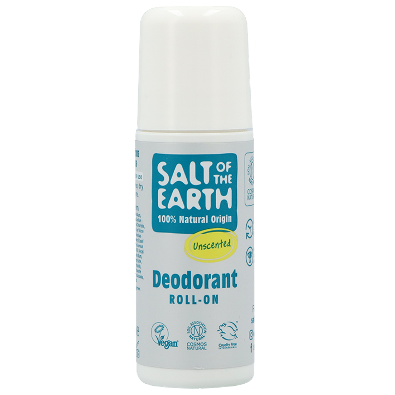 Salt of the Earth Unscented Natural Deodorant Roll-on - 75ml