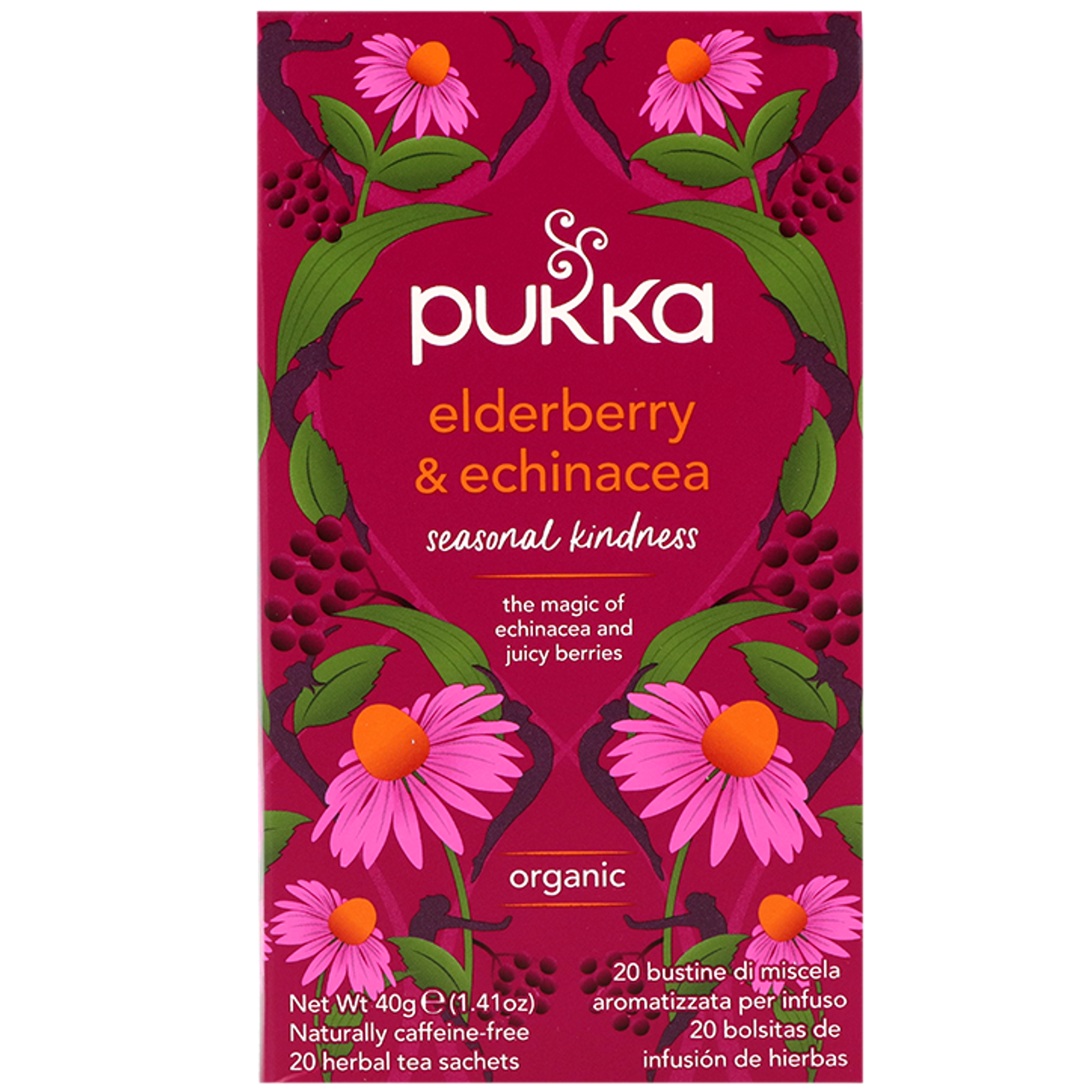 Pukka Elderberry Echinacea BIO - 20 theezakjes