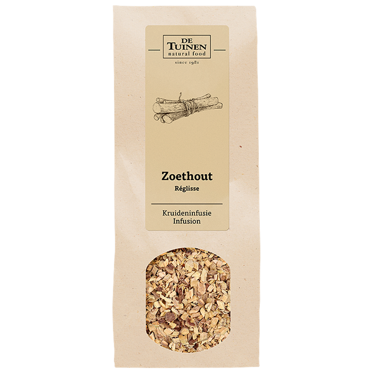 De Tuinen Kruideninfusie Zoethout - 100g