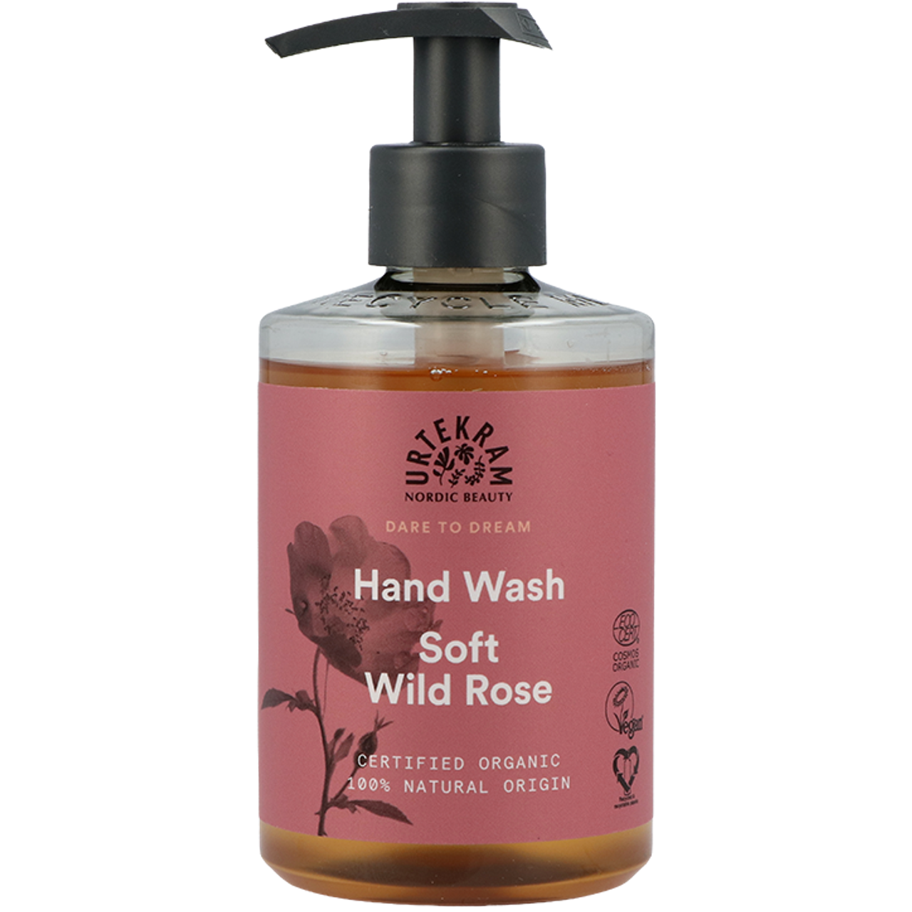 Urtekram Hand Wash Soft Wild Rose - 300ml