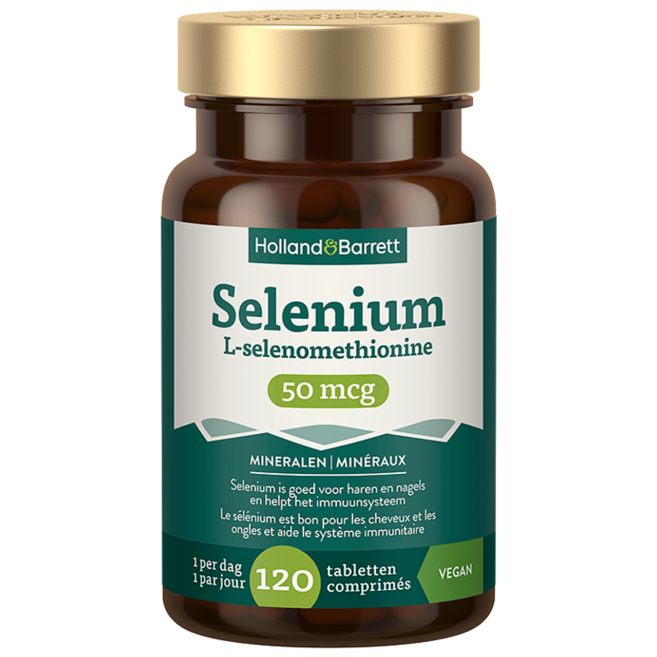 Holland & Barrett Selenium 50mcg - 120 tabletten