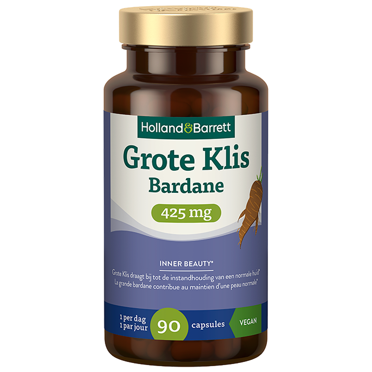 Holland & Barrett Grote Klis 425mg - 90 capsules