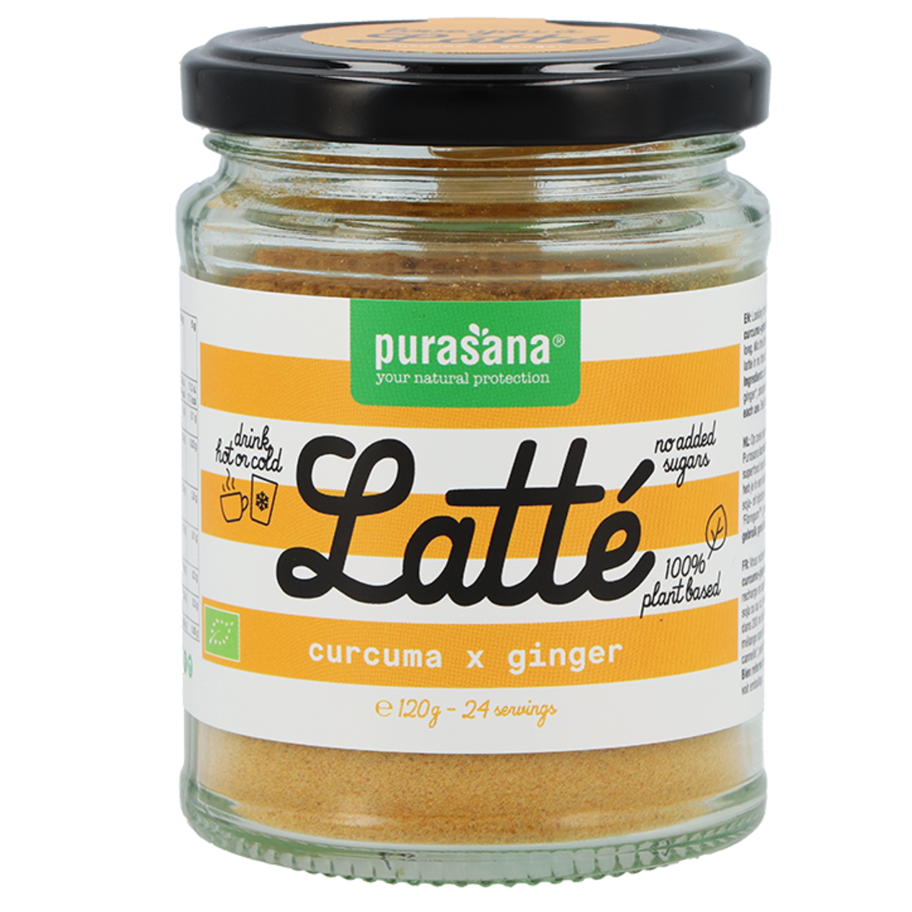 Purasana Latte Curcuma x Ginger - 120g