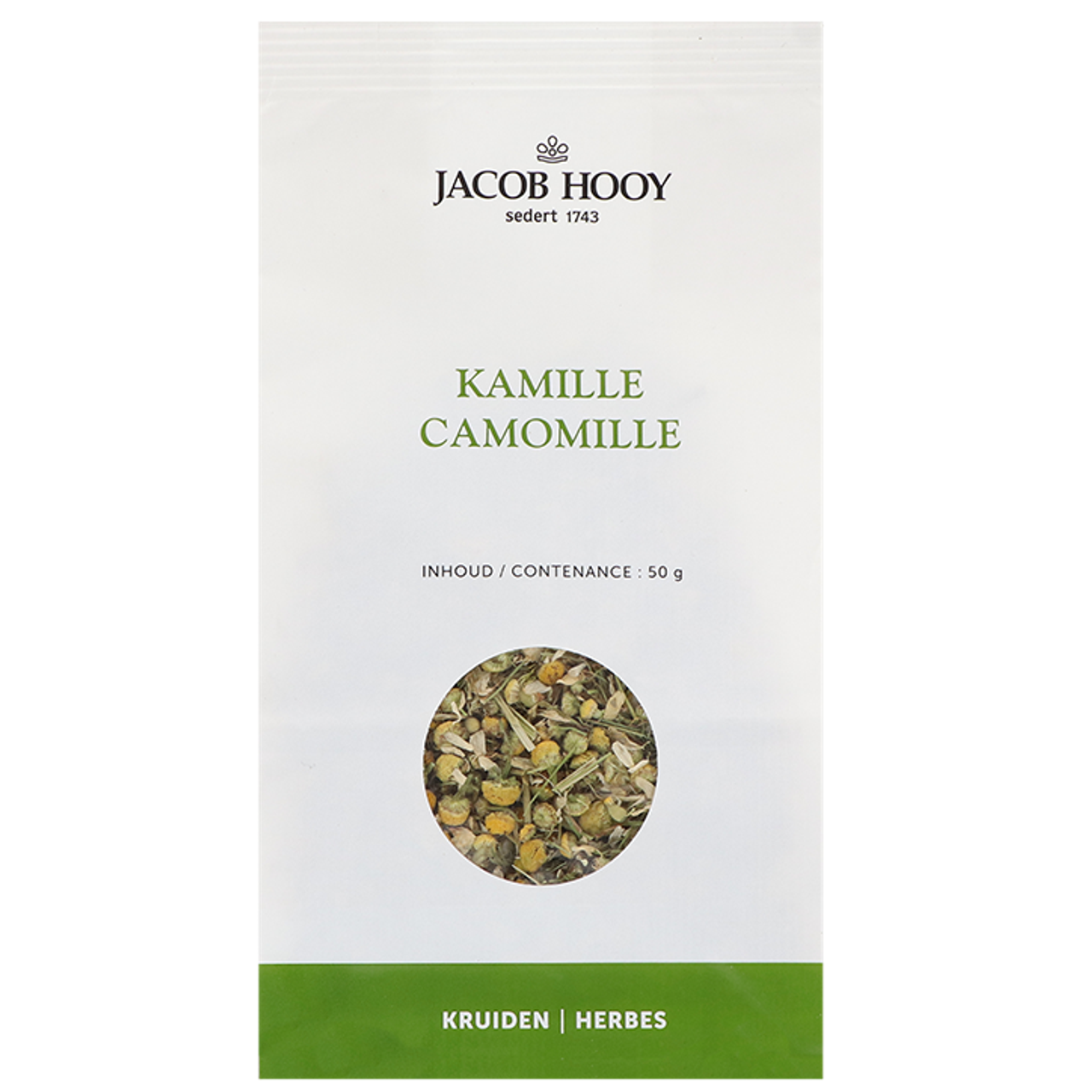 Jacob Hooy Kamille Kruiden - 50g