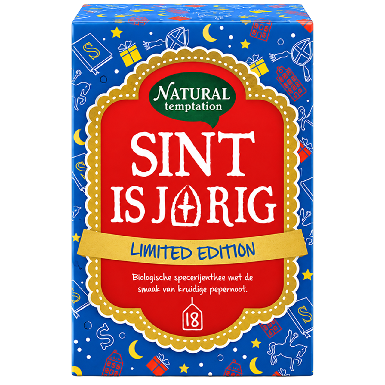Natural Temptation Sint Is Jarig Thee - 18 theezakjes