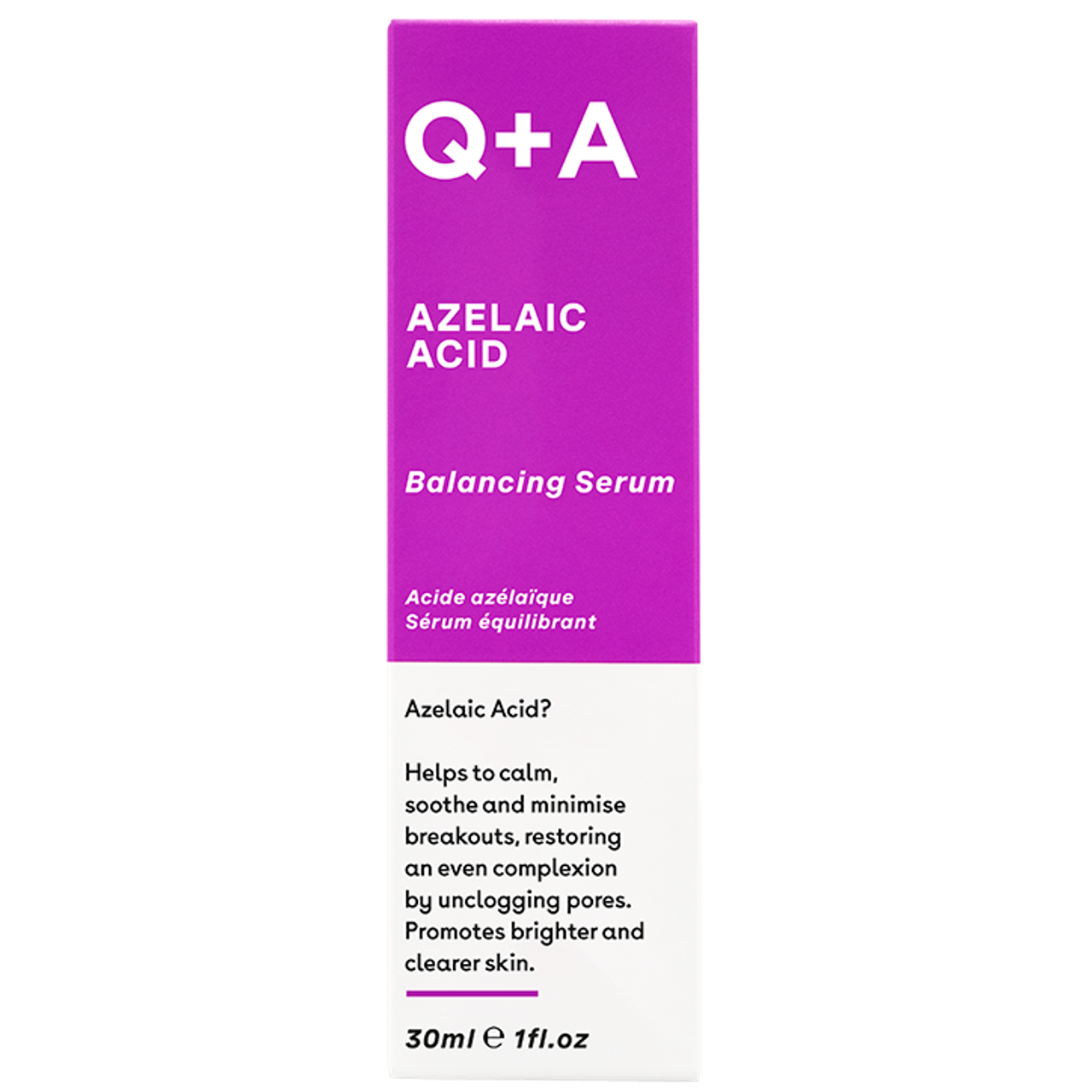 20% korting op Q+A natuurlijke verzorging
