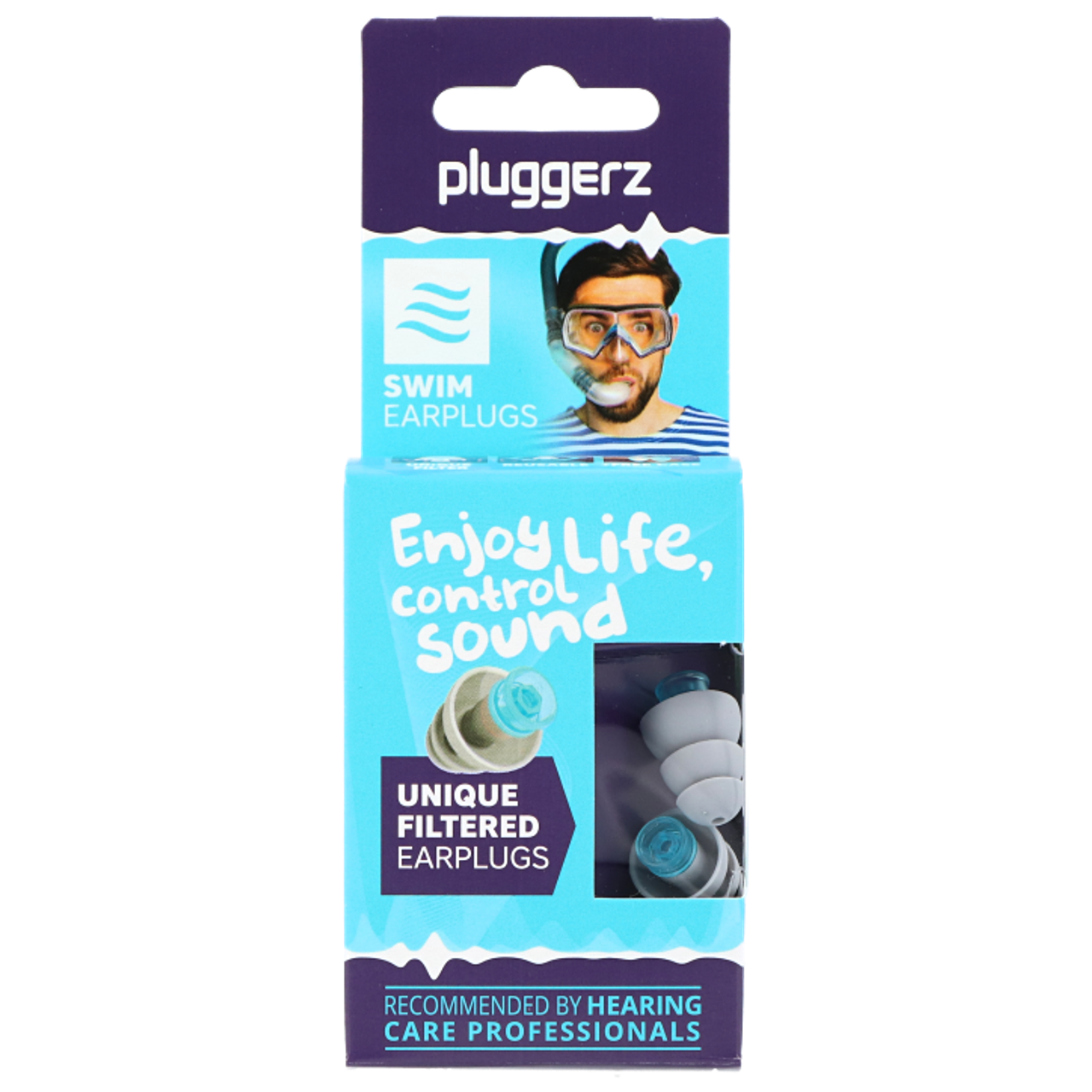 Pluggerz Swim Earplugs - 1 set