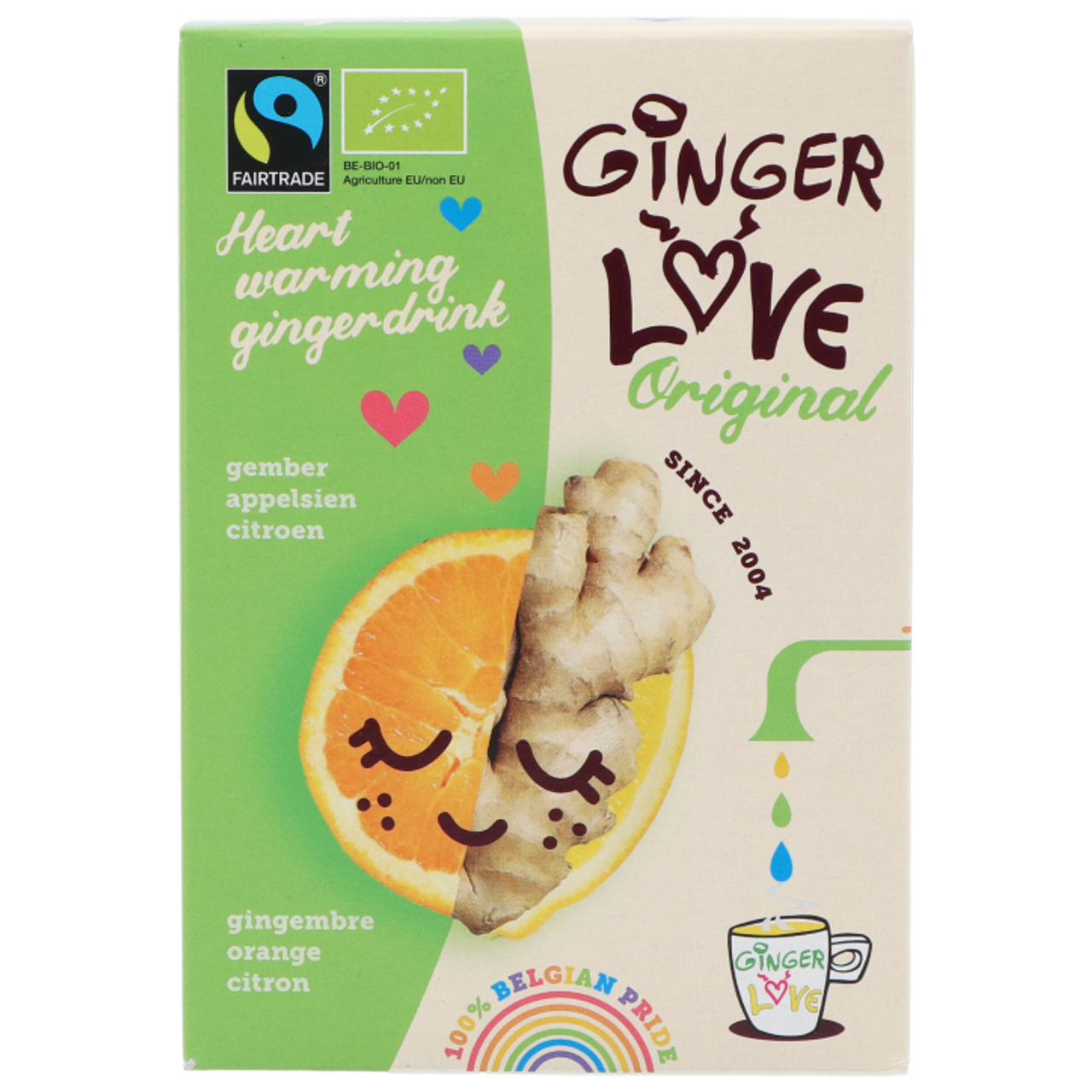 GingerLove Fairtrade Original - 3 zakjes