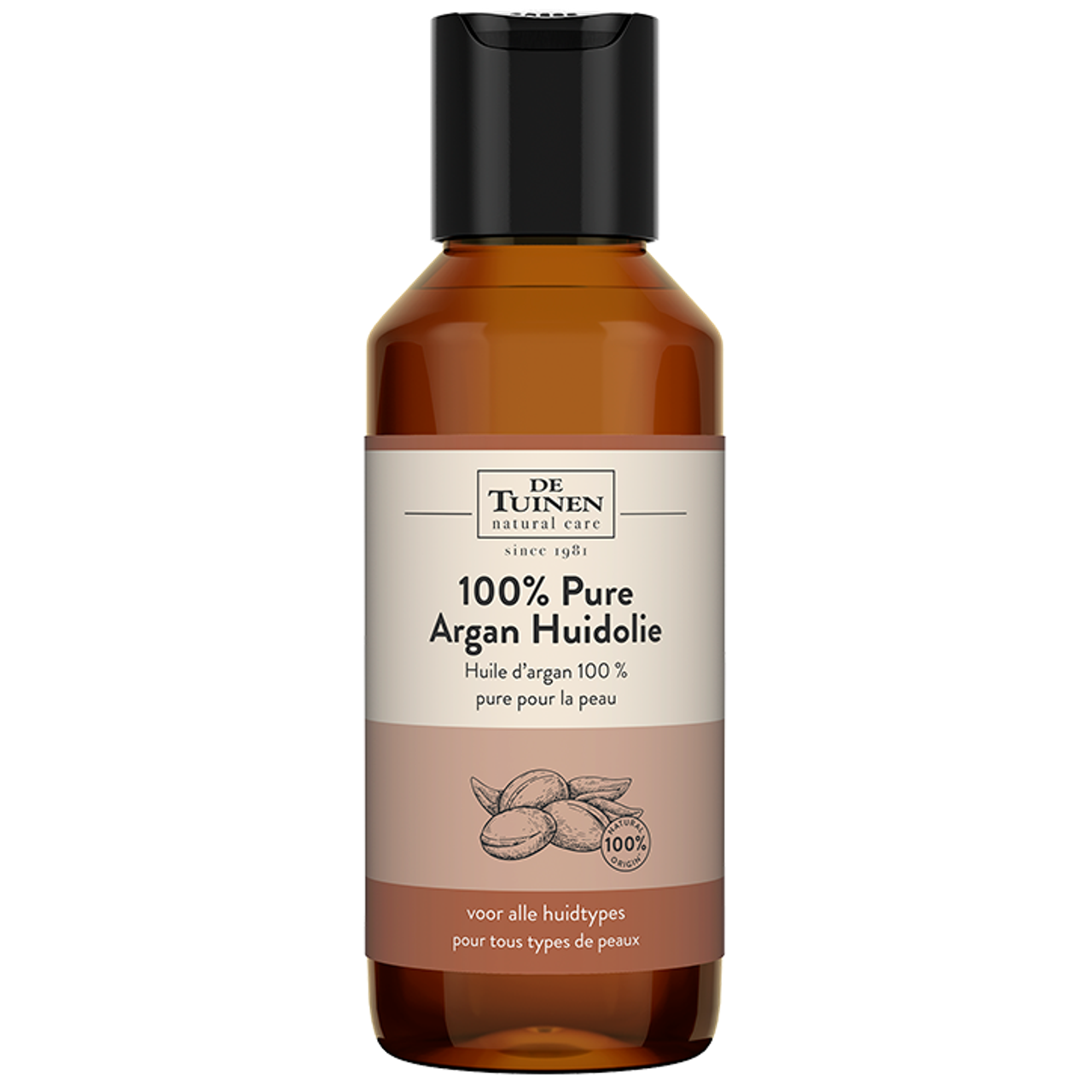 De Tuinen 100% Pure Argan Huidolie - 100ml