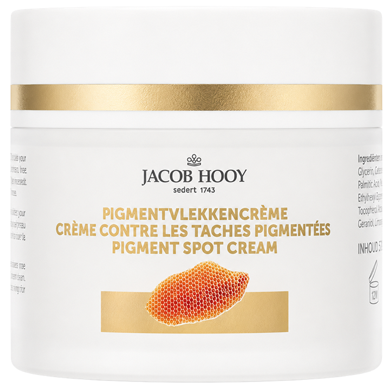 Jacob Hooy Pigmentvlekkencrème - 50ml