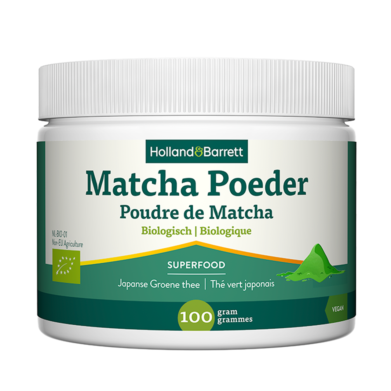 Holland & Barrett Matcha Poeder Biologisch - 100g