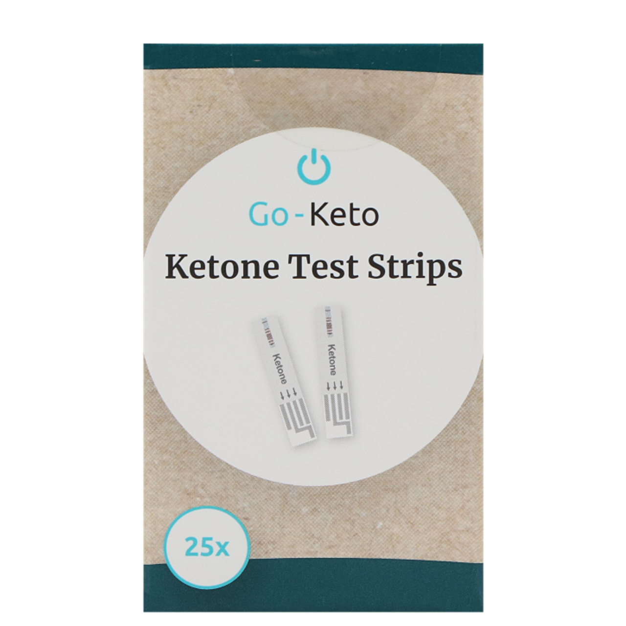 Go-Keto Ketone Test Strips – 25 stuks