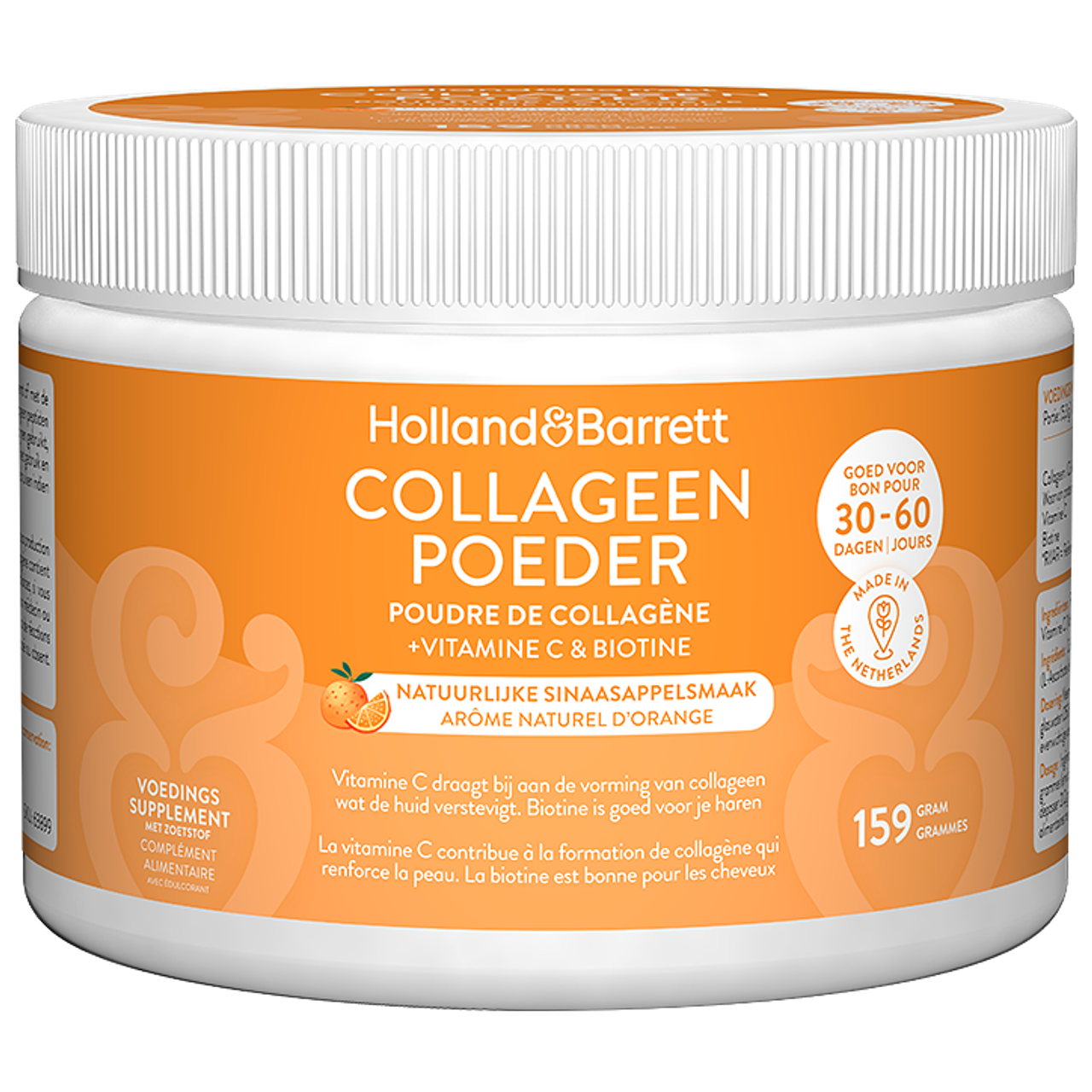 Holland & Barrett Collageen Poeder + Vitamine C & Biotine - 159g