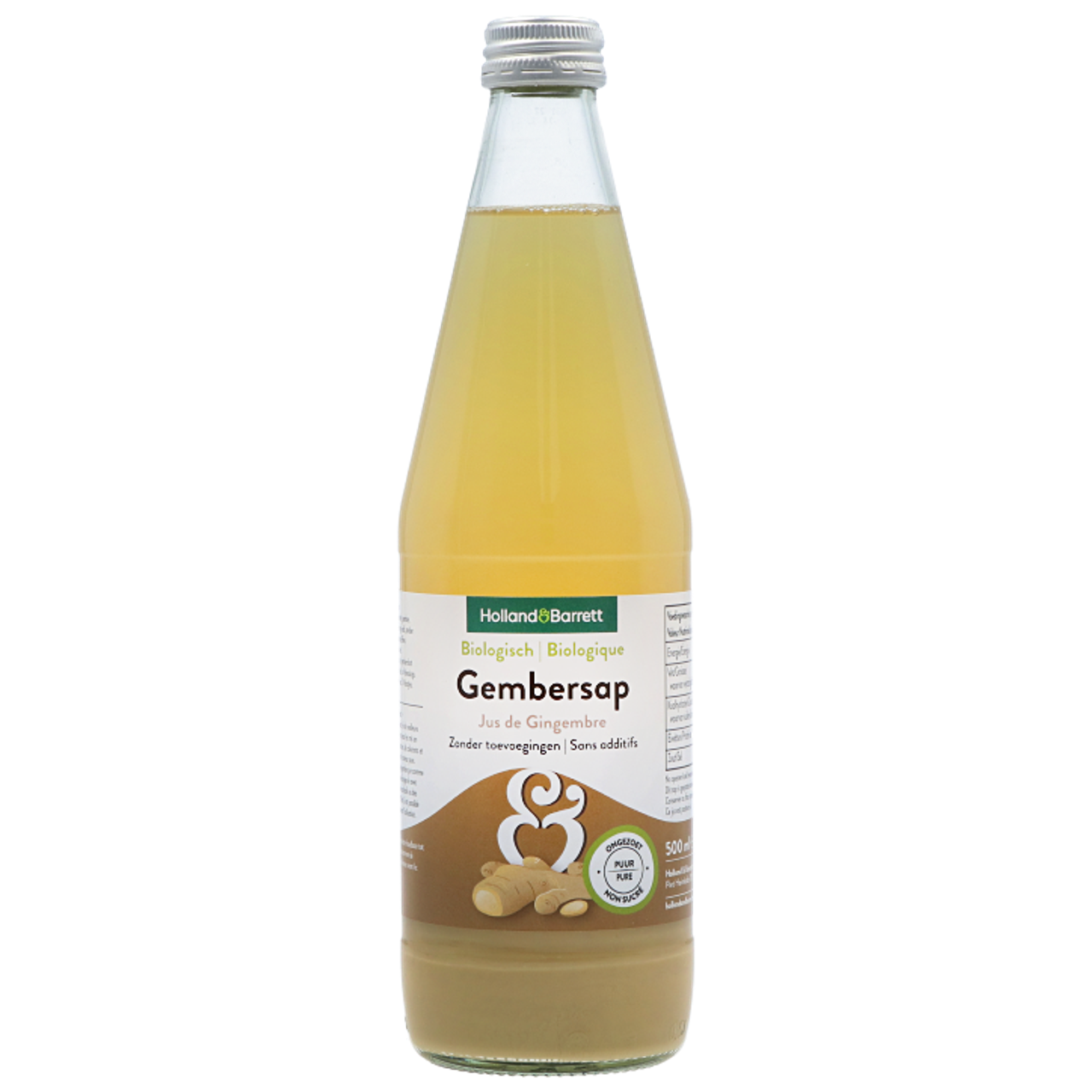 Holland & Barrett Biologisch Gembersap - 500ml