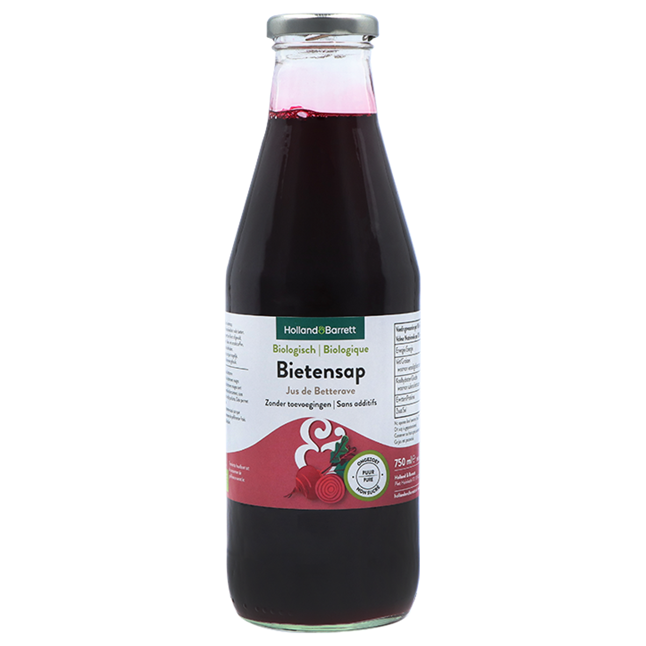 Holland & Barrett Biologisch Rode Bietensap - 750ml