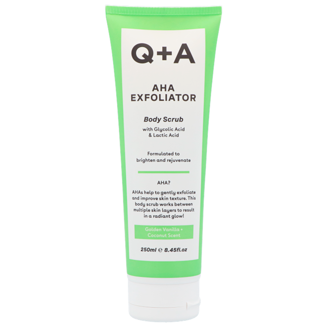 2e product 50% korting op Q+A natuurlijke verzorging
