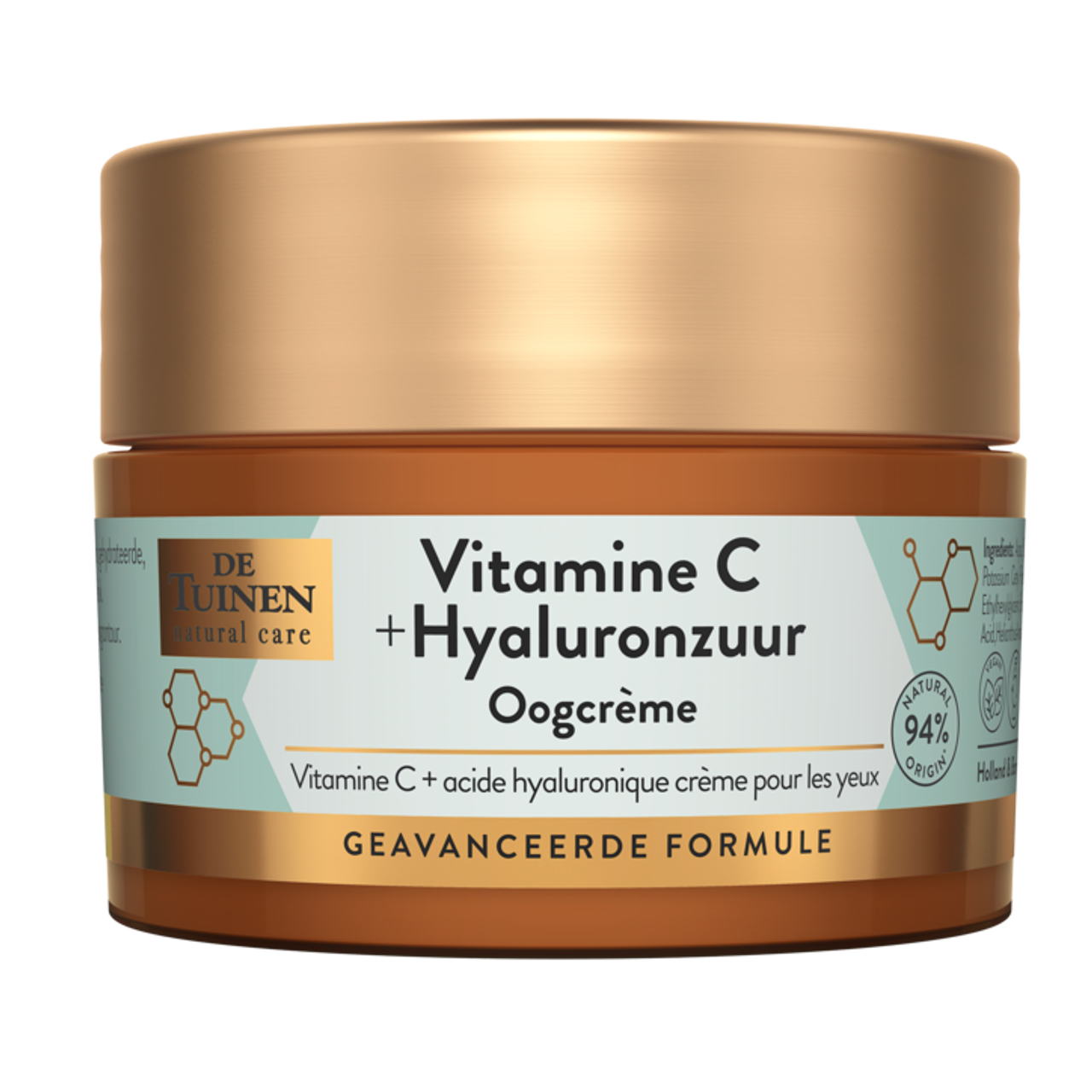 De Tuinen Vitamine C + Hyaluronzuur Oogcrème - 50ml
