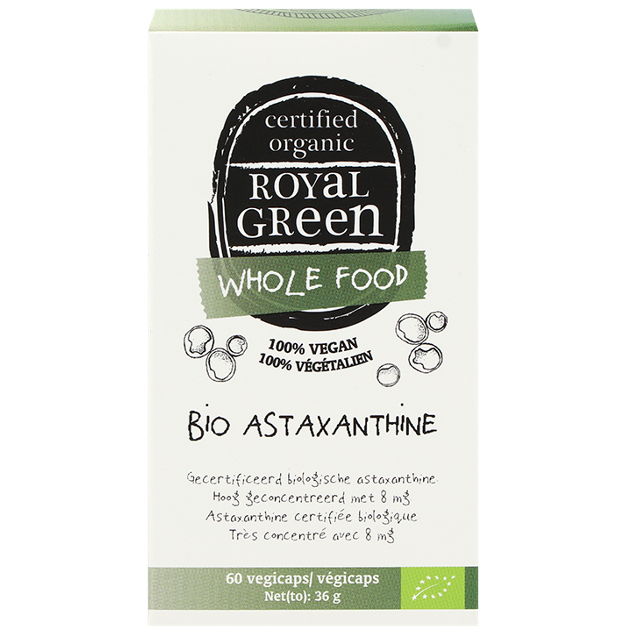 Royal Green Bio Astaxanthin(e) - 60 capsules