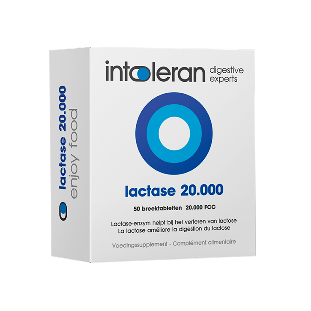 Intoleran Lactase 20.000 - 50 breektabletten