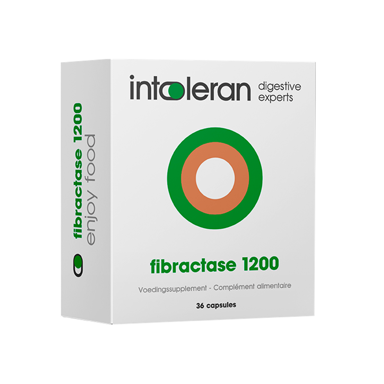 Intoleran Fibractase 1200 - 36 capsules