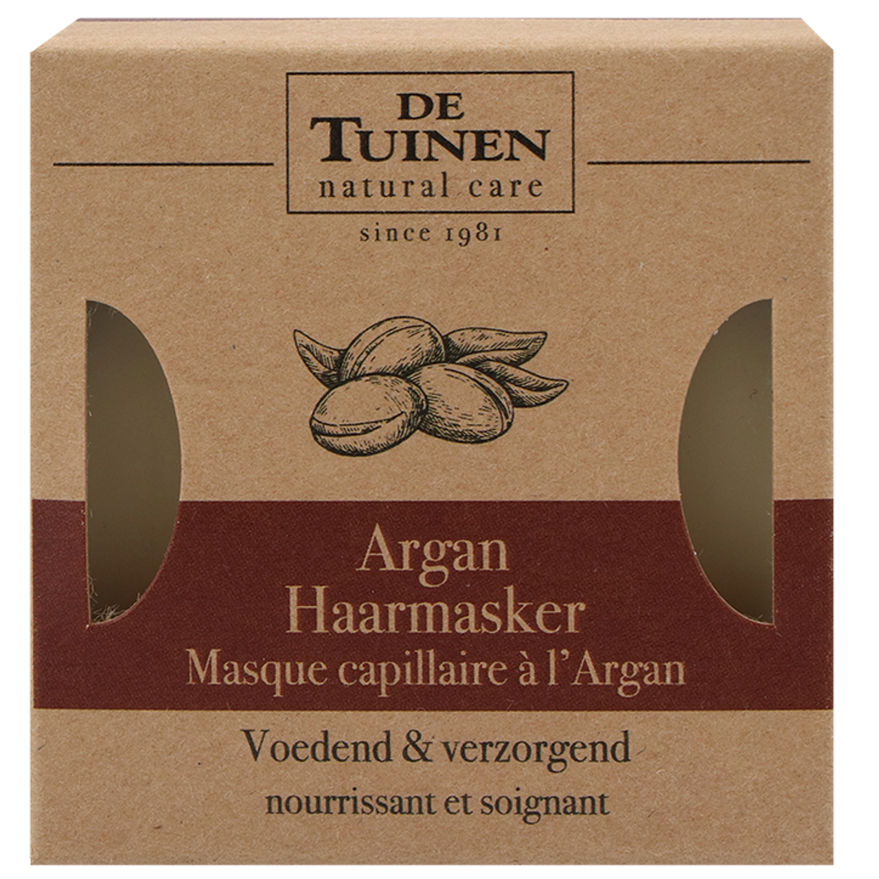 De Tuinen Argan Haarmasker Bar - 50g