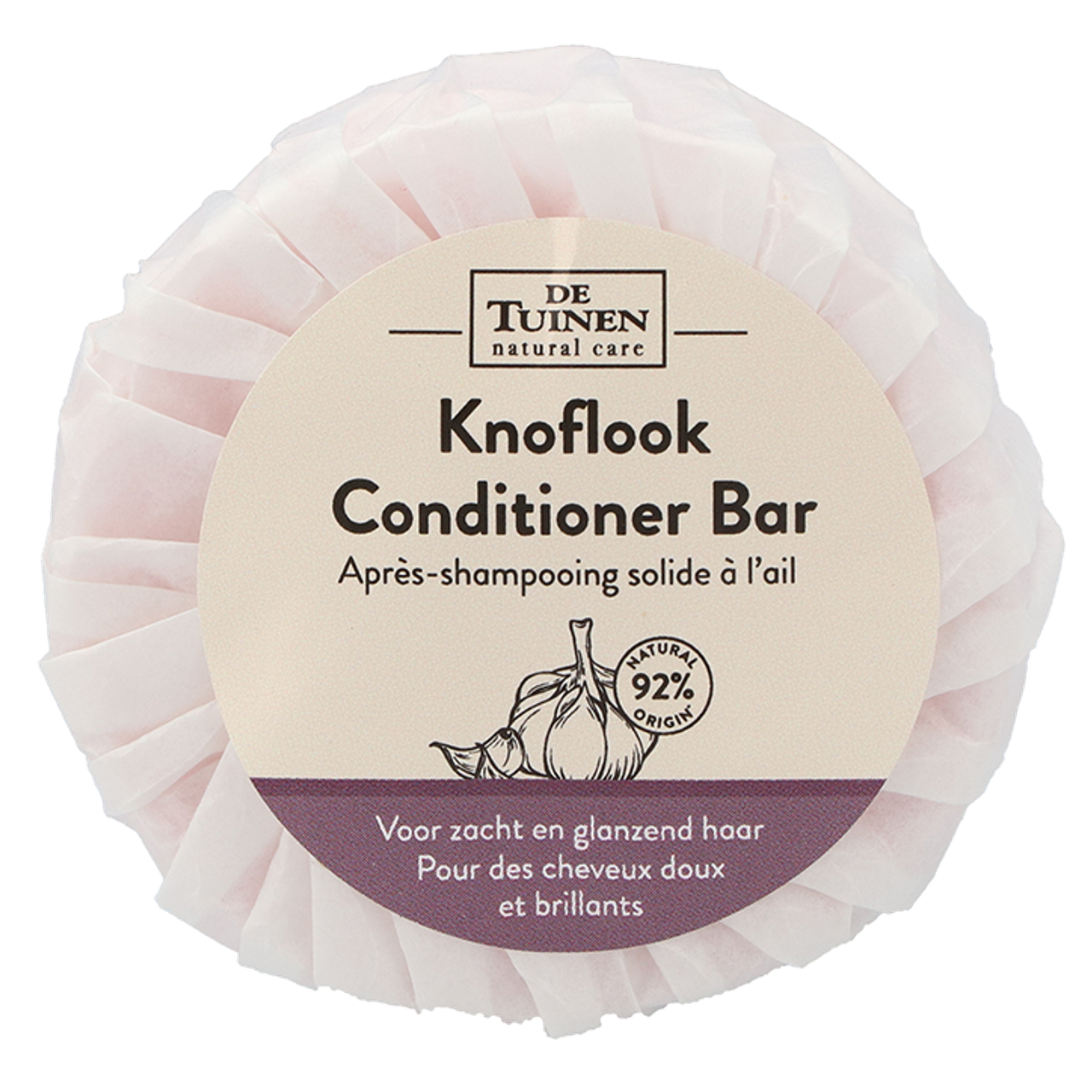 De Tuinen Knoflook Conditioner Bar - 60g